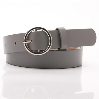 HOA LAN Thắt Lưng Nữ Thời Trang Kiểu Classic Mặt Khóa Kim Loại Hình Tròn Chất Liệu Da PU TL013 Dây Lưng Nữ, Dây Nịt Nữ Đa Năng Bền Chắc Dùng Cho Đầm, Jeans, Quần Âu Và Shorts