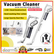 Deerma DX700 2-in-1 Handheld Vacuum Cleaner, Low Noise