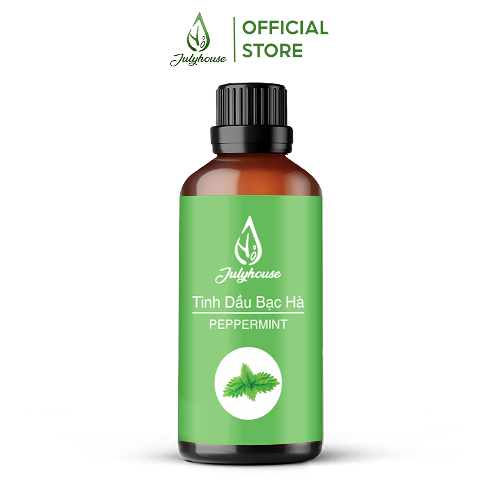 Tinh dầu Bạc Hà khử mùi thơm phòng thư giãn 100ml JULYHOUSE