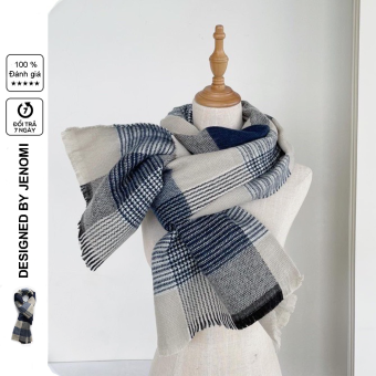 Khăn Choàng Cổ - Khăn Dạ Quàng Cổ Mùa Đông Siêu Ấm Phong Cách Hàn Quốc