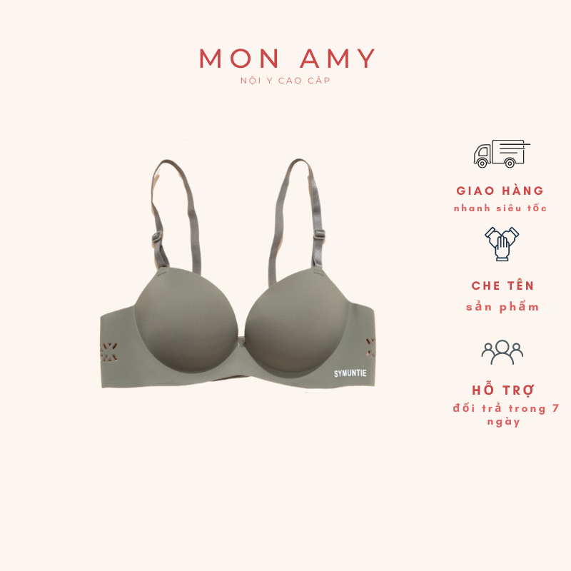 Áo lót su non mon amy không gọng đệm bàn tay nâng ngực hàng cao cấp s03