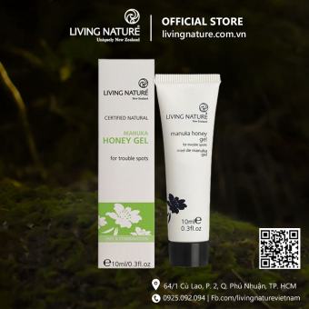 Gel chấm mụn Living Nature Manuka Honey Gel 10ml
