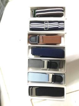 Dây nịt thắt lưng vải co dãn phù hợp cho bé nhỏ trẻ em và nữ bản dây 2.5cm dài 65-100cm thắt lưng hướng đạo sinh