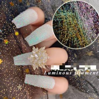 SET SỢI KIM NGÂN PHÁT SÁNG ẨN MÓNG XINH XINH SIÊU LẠ