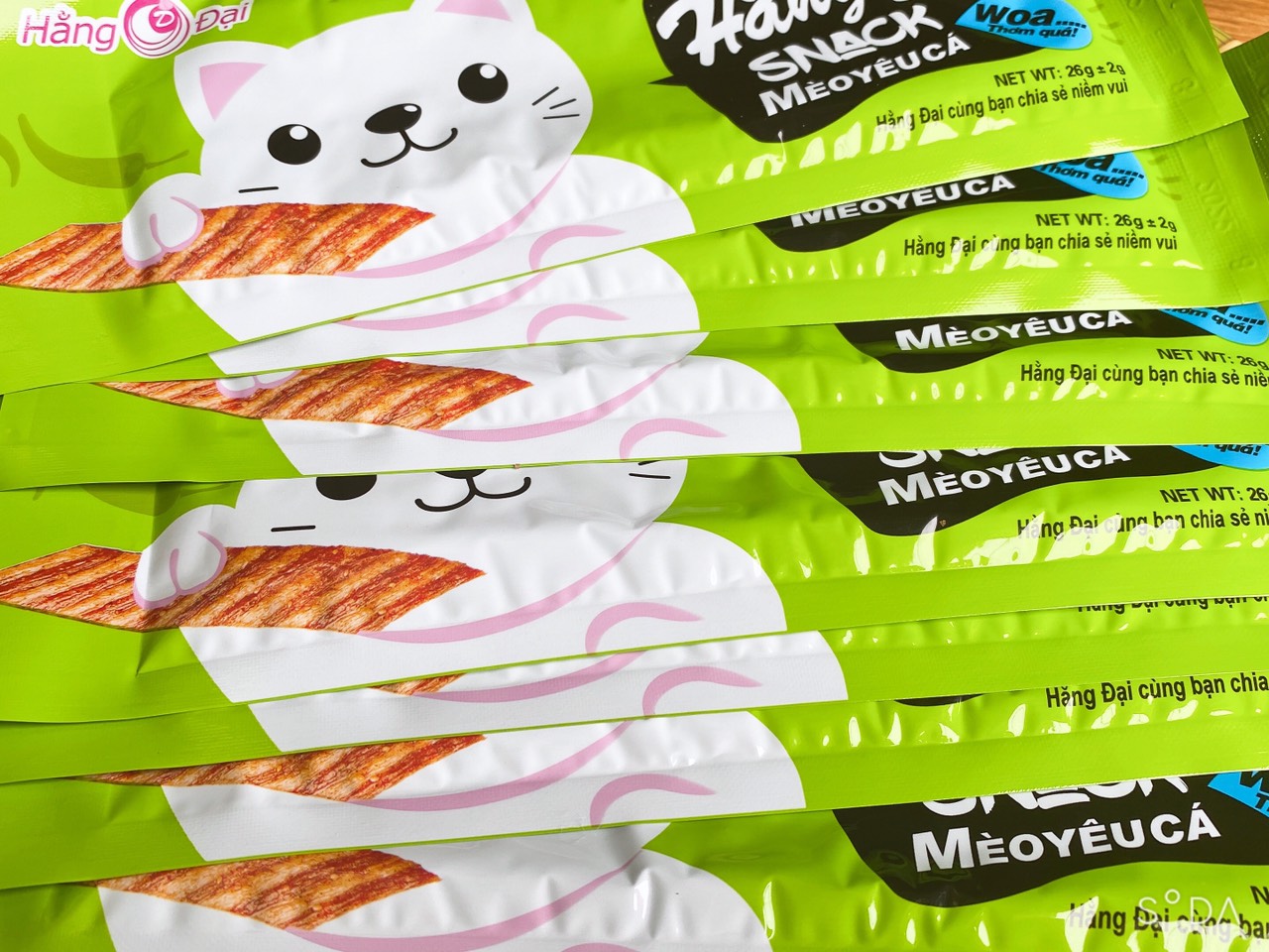 Snack cá mèo món ăn vặt cổng trường