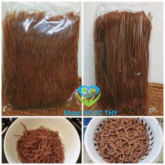 Hủ tiếu gạo lứt (sợi 2mm - 500gr)