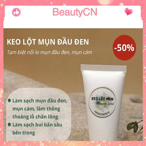 Gel lột mụn đầu đen Lột Mụn Đầu đen siêu chacs