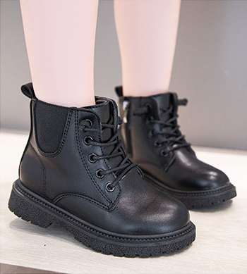 Giày Boot da cho bé gái (cao cấp )(mẫu mới nhất ) HT108