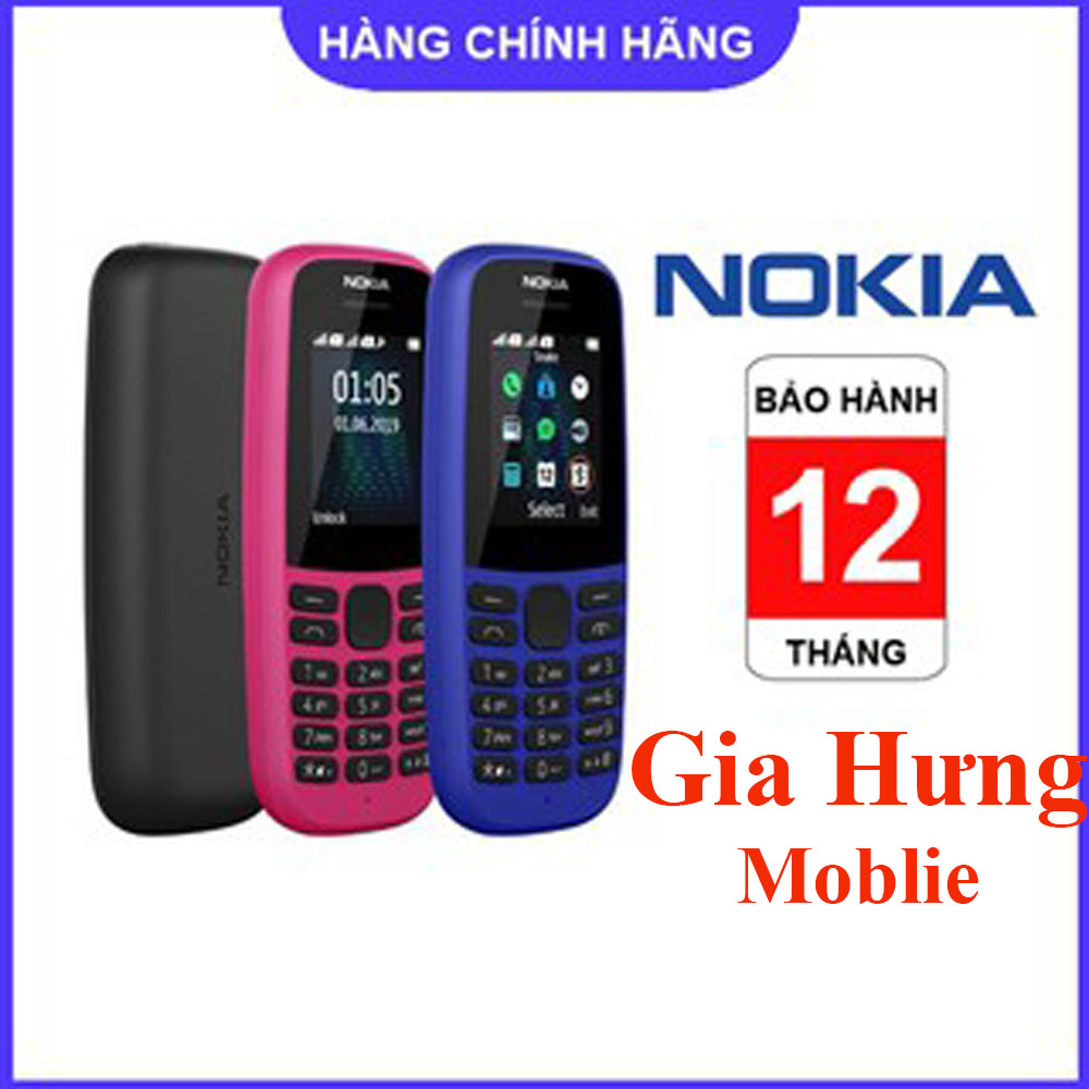 Điện thoại NOKIA 105 ( 2019 ) 2 sim zin chính hãng (Mới 90%)