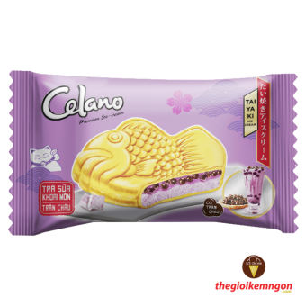 Kem Celano bánh cá trà sữa khoai môn trân châu Taiyaki 100ml