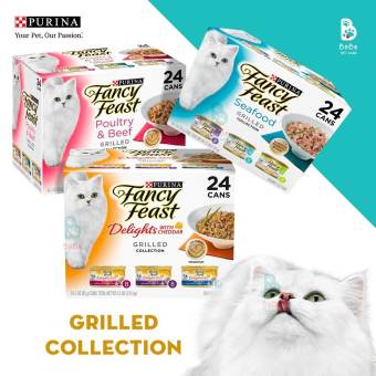 Pate FANCY FEAST Classic Gravy & Delight Cheddar - Nhãn Hiệu Pate Được Yêu Thích Trên Toàn Thế Giới - Nhập Khẩu Từ Mỹ