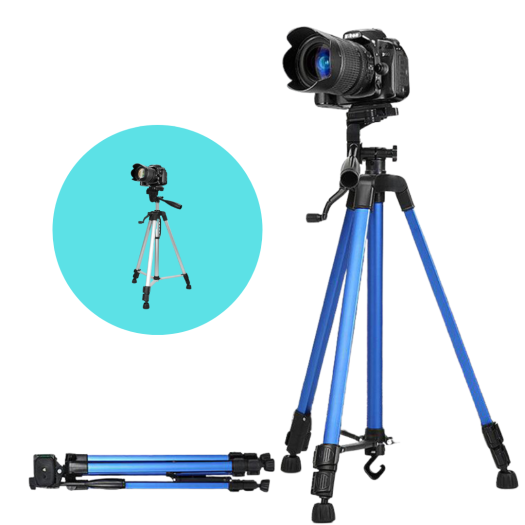 [HCM]Chân đế Tripod cho điện thoại và máy ảnh 3366 cao cấp - Chân giá đỡ máy ảnh/ điện thoại Tripod 3366 cao 150cm