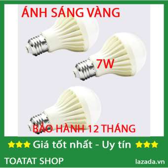 Bóng đèn led cầu 7w (vàng)