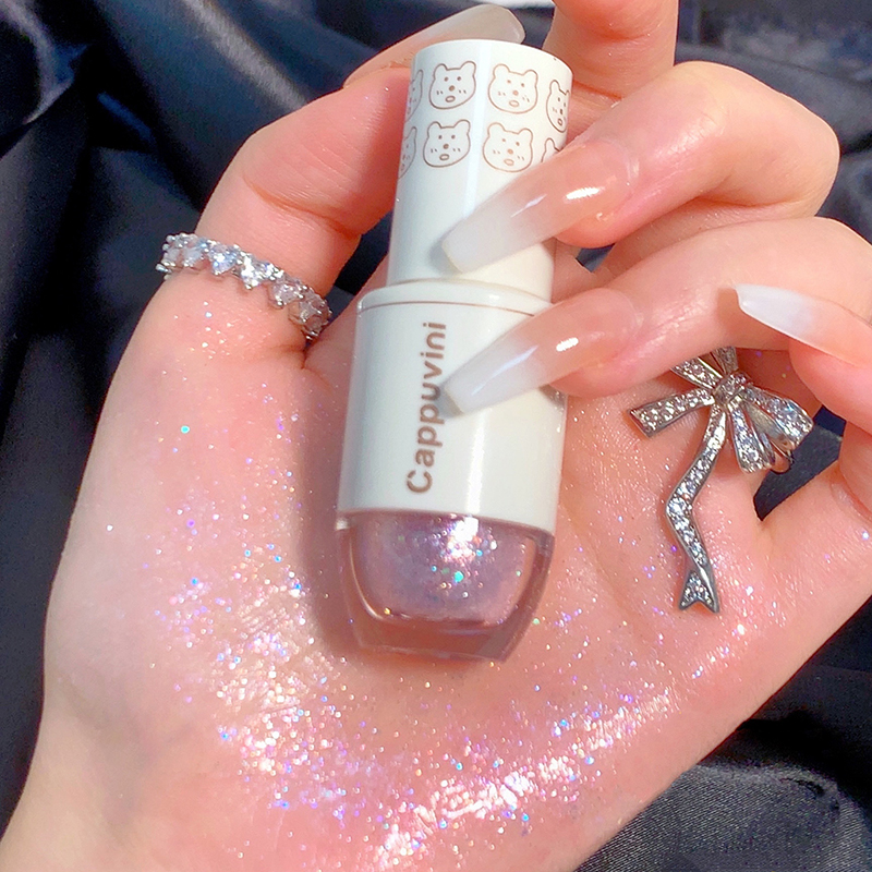 Beautybigbang phấn mắt dạng lỏng phấn mắt lấp lánh kim sa lấp lánh mỹ phẩm mắt sáng bóng lâu trôi không thấm nước