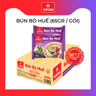 Thùng 30 Gói Bún Bò Huế VIFON 65g