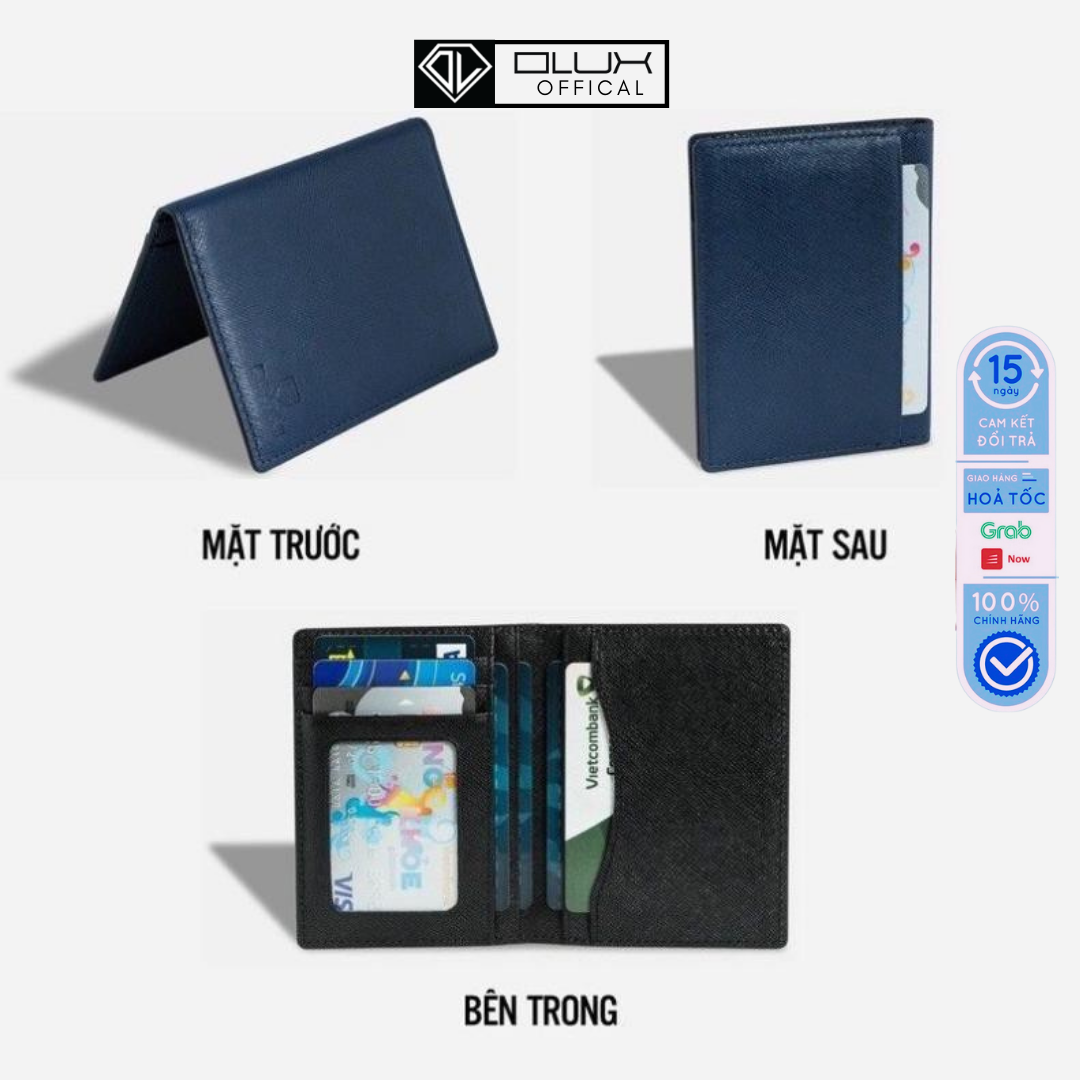 Ví nam mini, ví da nam ⚡da thật⚡ ví lucky da thật nhập khẩu thời trang hàn quốc