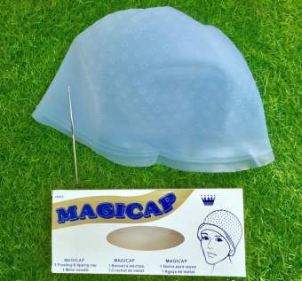 Nón Móc Light Nhuộm Tóc Cao Su, Mũ Móc HighLight Cao Su