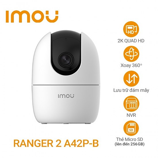 Camera ip wifi 4.0mp full hd imu a42p-d, xoay 360 camera wifi không dây - cắm là chạy camera wifi imou 4mp chất lượng, giá tốt phát hiện người lạ