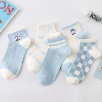 Set 10 Đôi Tất Vớ Nữ Ngắn Cổ Mix Doremon