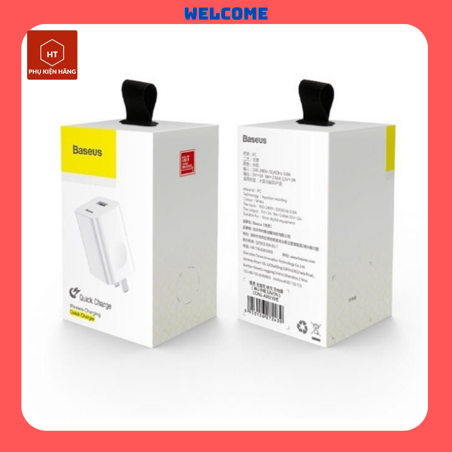 Củ sạc nhanh 18W, chính hãng Baseus 18W CCALL-AX02 công nghệ Quick Charge 3.0 dùng cho iphone/Samsung/Xiaomi/Sony