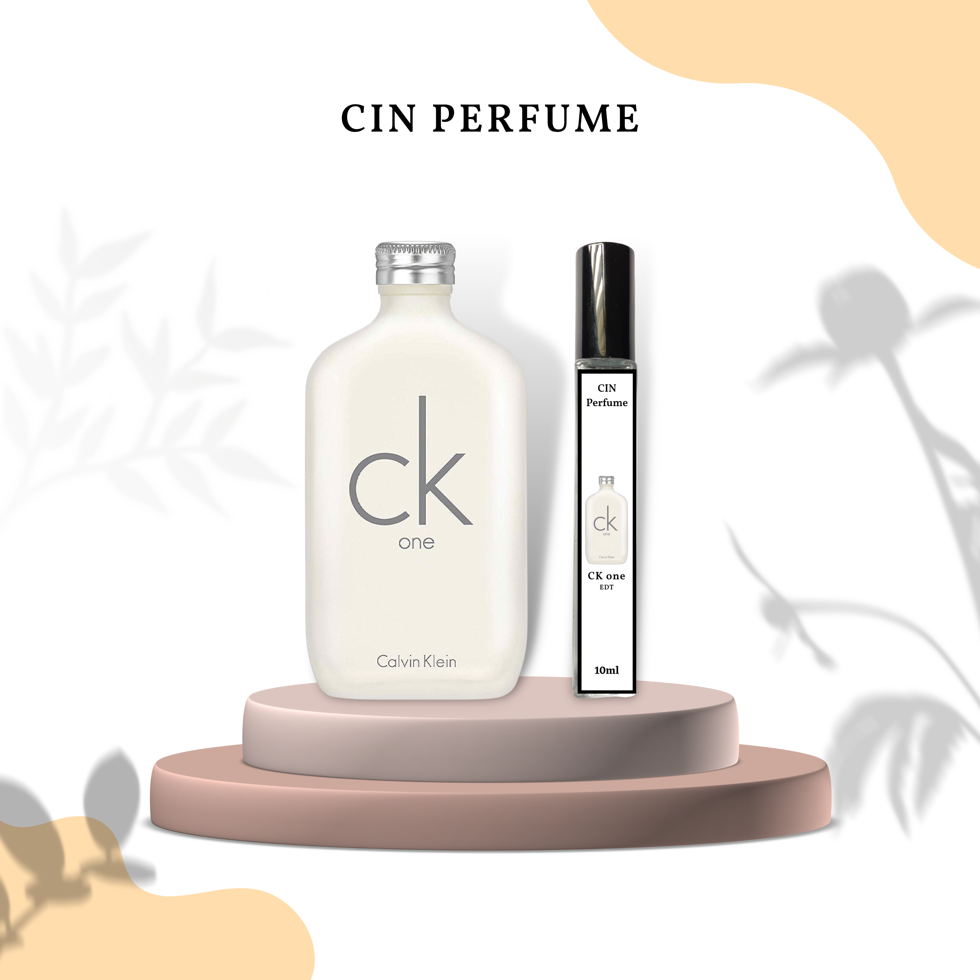 Nước hoa ck one chiết 10ml - cin perfume