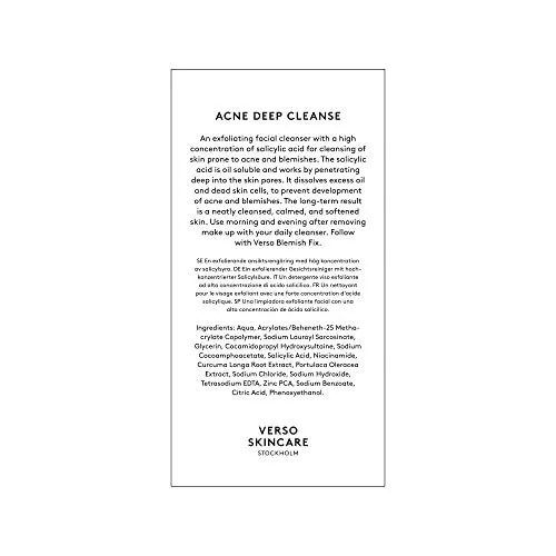 verso deep cleanse