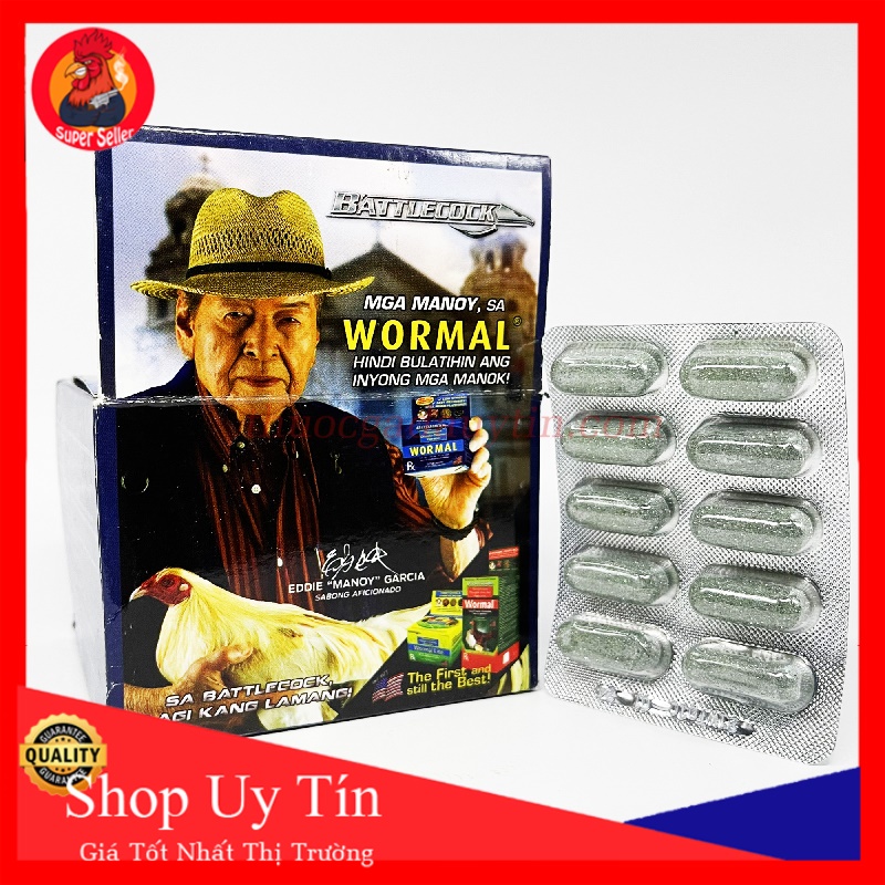 Wormal vĩ 10 viên - xỗ lãi cao cấp nhập khẩu từ usa