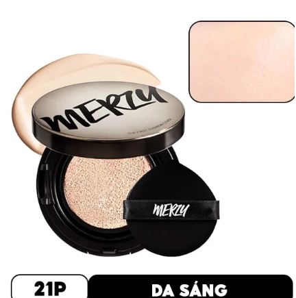 Phấn Nước Che Phủ Cao Lâu Trôi Merzy The First Cushion Cover SPF50+/PA+++ 13g