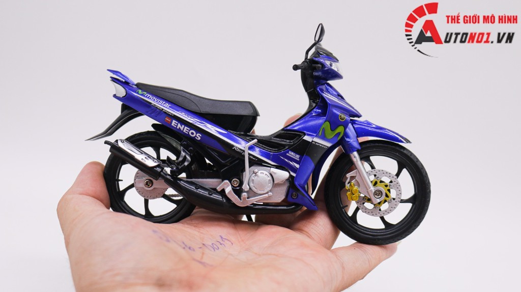 Mô hình xe yamaha yaz 125zr movistar 1:12 dealer 7982