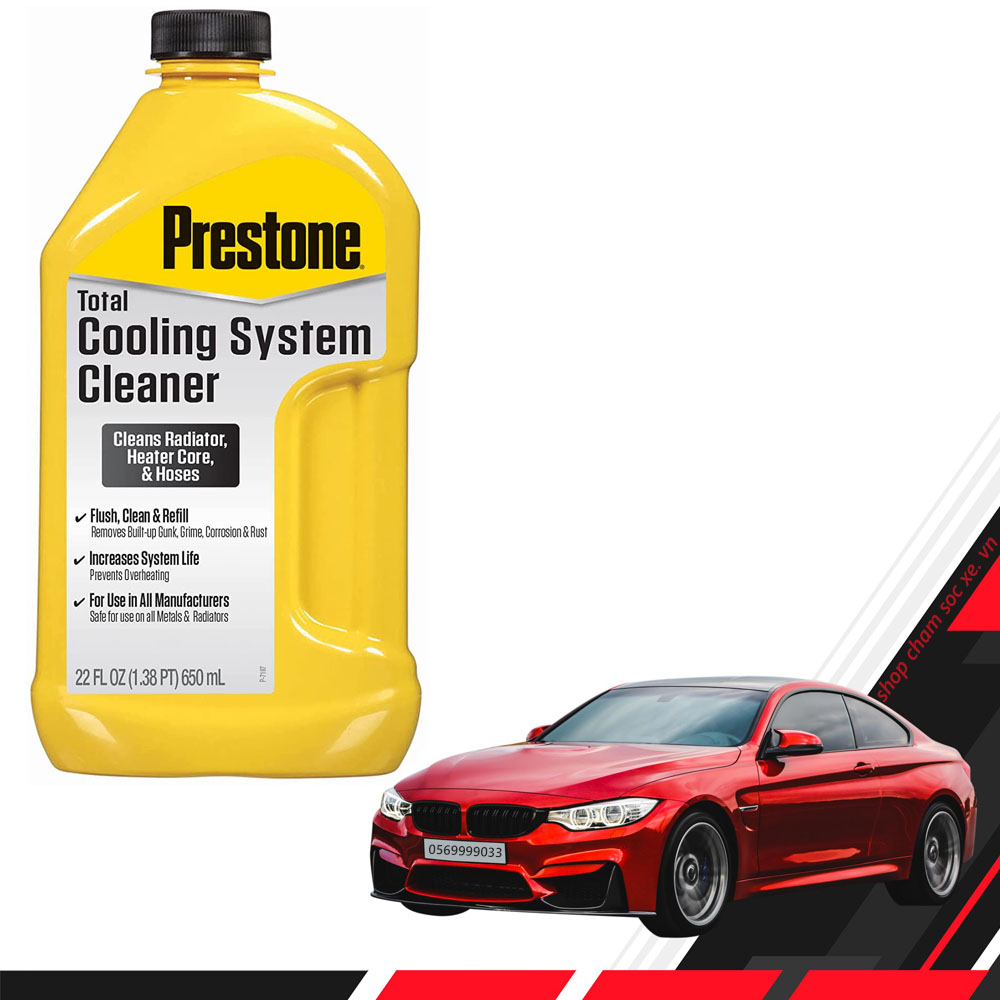 Dung Dịch Súc Rửa Vệ Sinh Két Nước Làm Mát Ô Tô Prestone 650ml