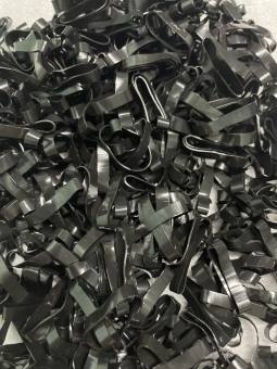 Thun cột tóc nữ màu đen tiện dụng đa năng sợi to dai. - 20gram