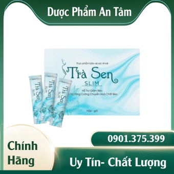 Trà Sen Slim Hộp 30 Gói Hỗ Trợ Giảm Cân
