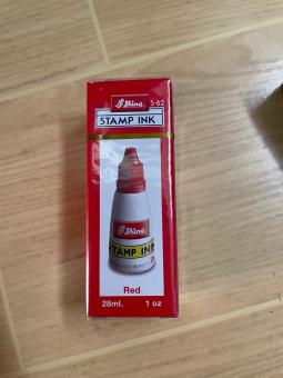 Mực dấu Shiny Stamp Ink các màu 28ml