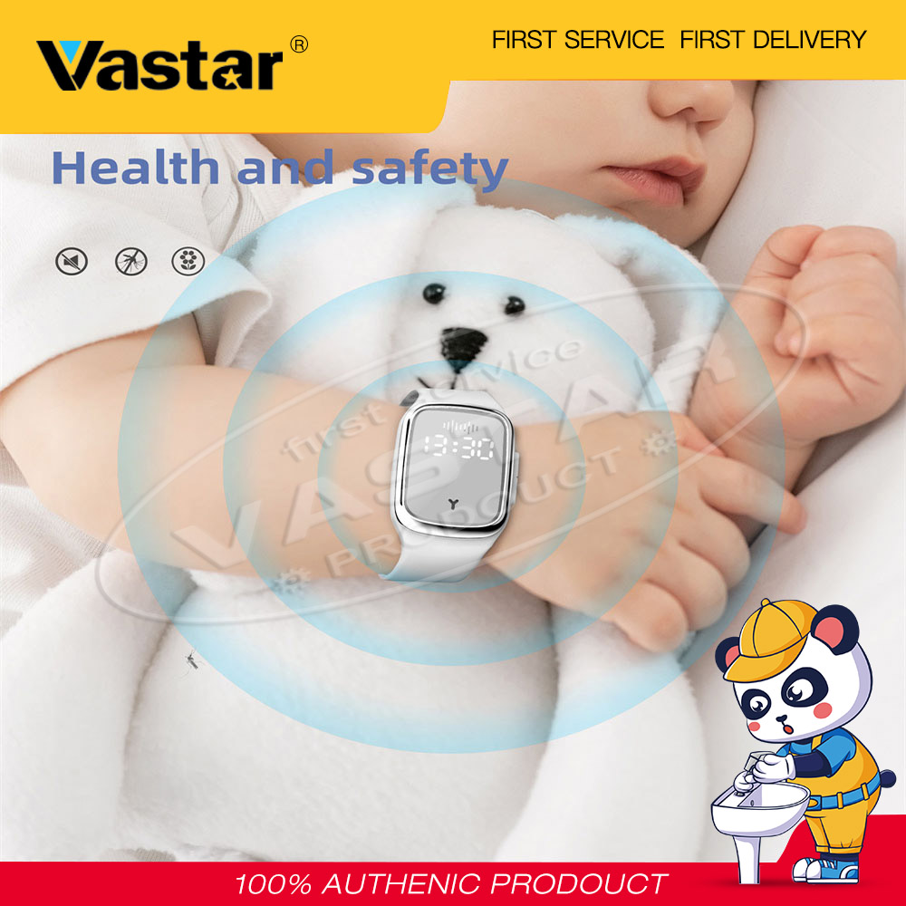Vastar Vòng Tay Chống Muỗi Ngoài Trời Siêu Âm Mới 2021, Vòng Đeo Tay Đuổi Muỗi Chống Thấm Nước Thai Và Chi