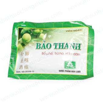 Combo 5 Gói Kẹo ngậm Bảo Thanh  Vỉ 5 viên