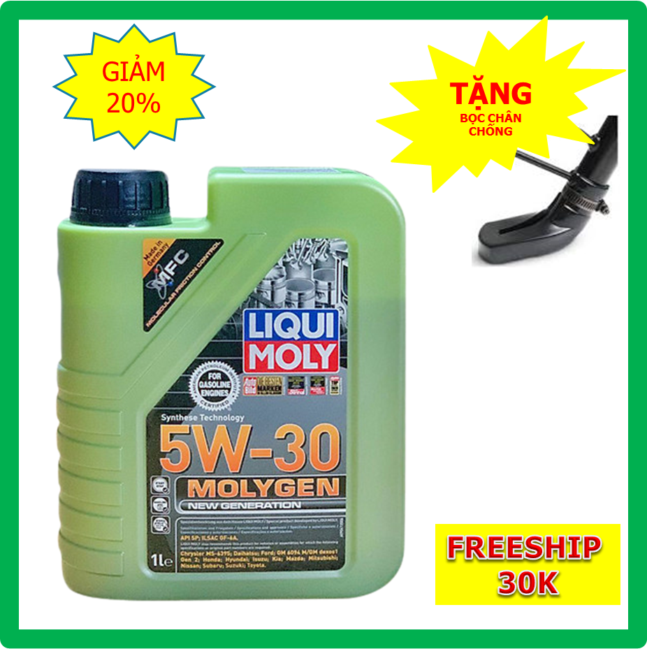 Nhớt Liqui Moly 5w30 (1L) Đức, Nhớt xe tay ga cho Air Blade, Sh, Vision, Lead....
