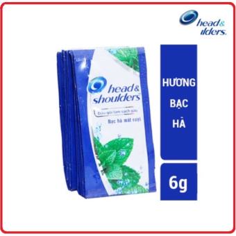 Dầu Gội Head & Shoulders Bạc Hà Mát Lạnh Dây 6ml X 12 Gói
