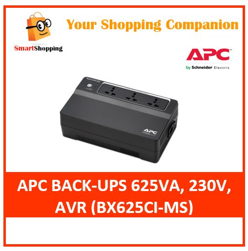 APC Back-UPS BX625CI-MS 625VA 325W Uninterruptible Power Supply