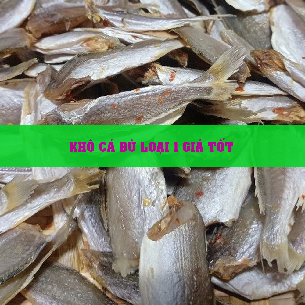 Kho lu du 1 nang, Kho ca du 1 nang - Khô cá Đù thơm ngon, Bổ Dưỡng, Sạch - Cam kết an toàn , không chất bảo quản, 100% từ tự nhiên. 1kg, 500gr, 100gr