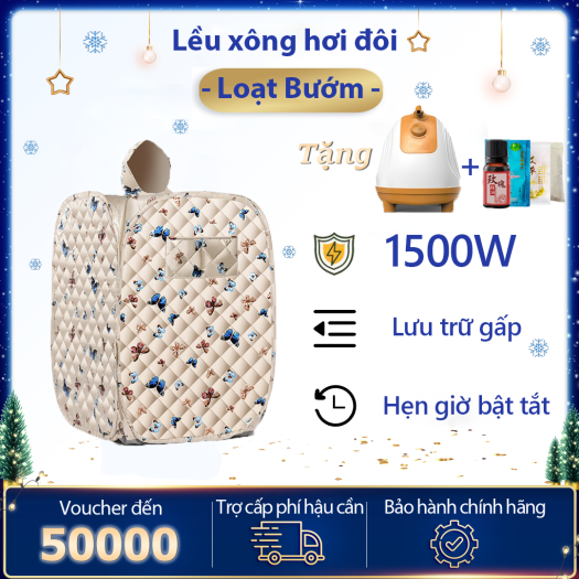 Lều Xông Hơi Tự Bung Buồng xông tắm hơi gia dụng toàn thân toát mồ hôi đào thải độc tố khỏi cơ thể - Cho Detox & Cabin Giảm Cân Bảo Quản Sức Khỏe SPA Phòng Gia Đình
