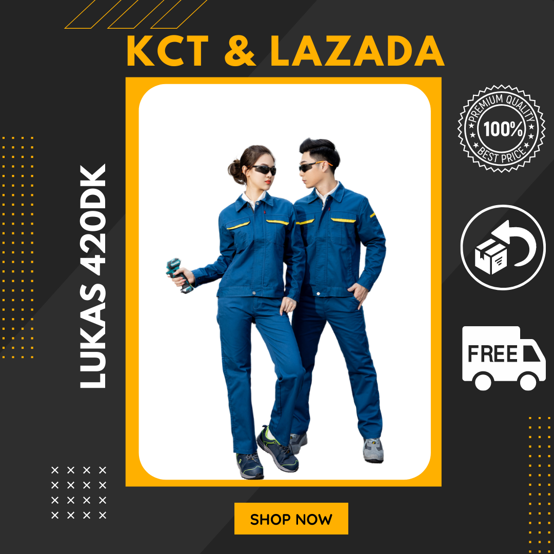 Quần áo bảo hộ lao động cao cấp KCT Lukaspro 420DK