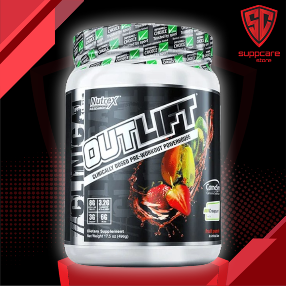 OUTLIFT NUTREX - Bổ Sung Năng Lượng Trước Tập 10 lần dùng - Chính Hãng Tại Suppcare Store