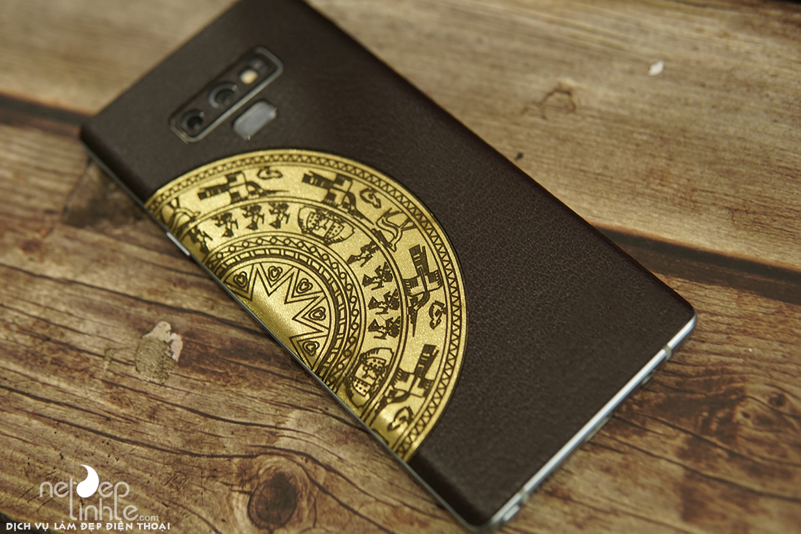 Miếng dán da cho điện thoai Samsung Note 9 – Da bò thật 100% - chính hãng Nét Đẹp Tinh Tế