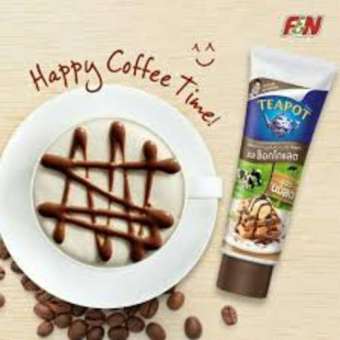 Sữa đặc dạng tuýp teapot Thái Lan vị socola/chocolate