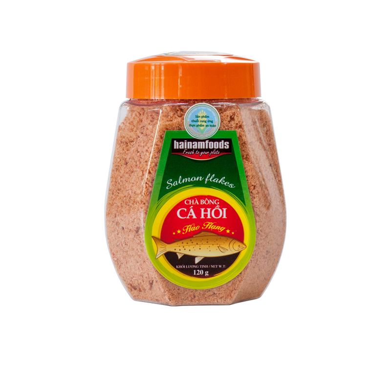Chà bông cá hồi hải nam 120g
