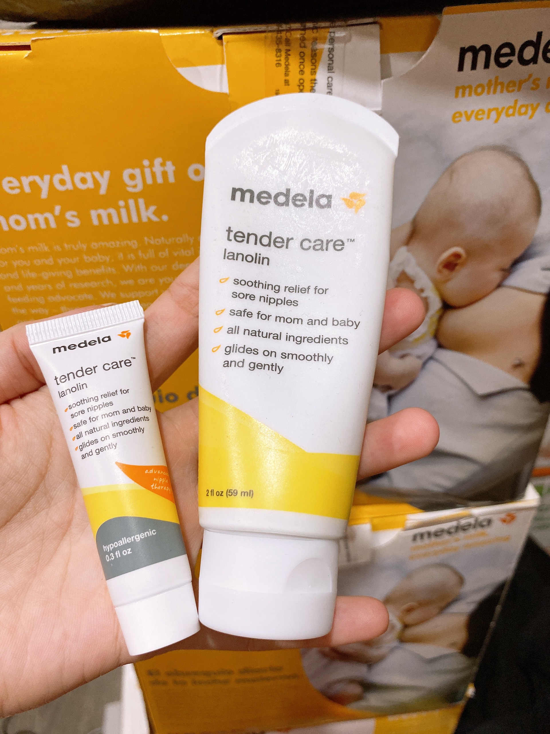 Kem bôi nứt đầu ti medela 7g