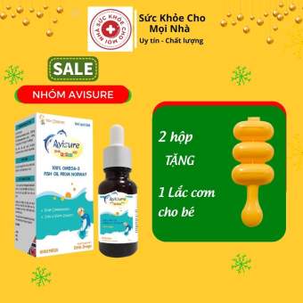 Avisure DHA Smart Kid - Giúp Bổ Sung DHA. Hỗ trợ Phát Triển Não Bộ Và Cải Thiện Thị Lực Ở Trẻ (Lọ 20ml)