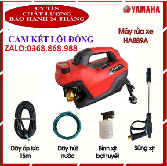 Máy rửa xe yamaha - có chỉnh áp