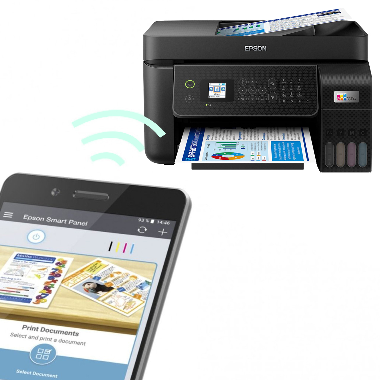 IMPRESORA EPSON L5590 ADF WiFi+FAX+ETHERNET T544 4300N 7300C