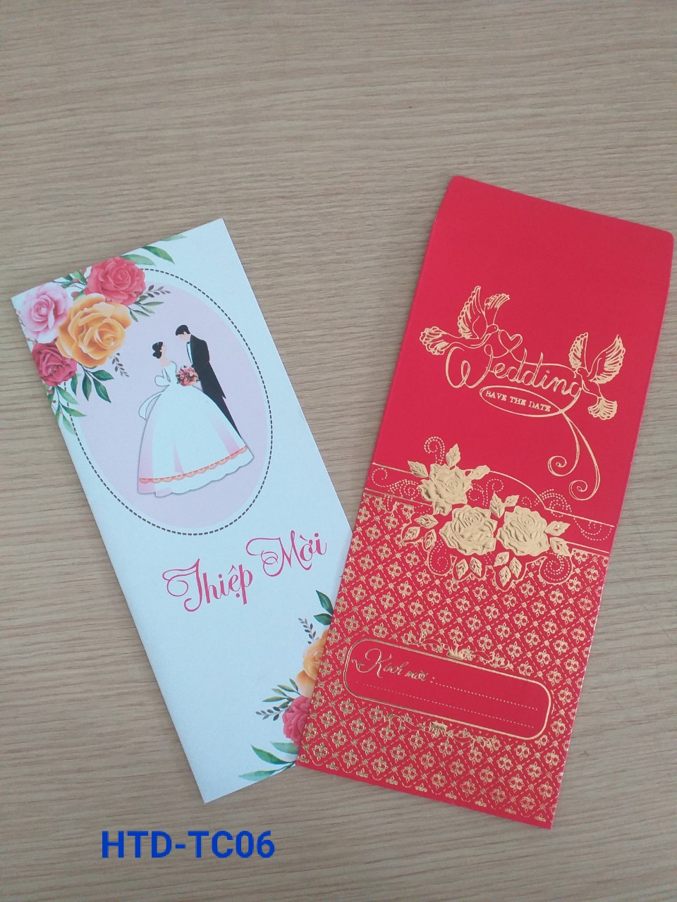 Combo 10 thiệp cưới rẻ đẹp - chất lượng